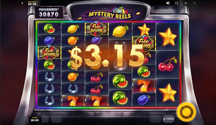 フリースピンシンボルが3個出現