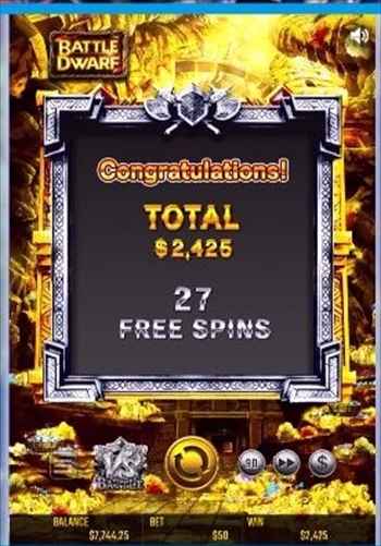 フリスピ27回で$2,425