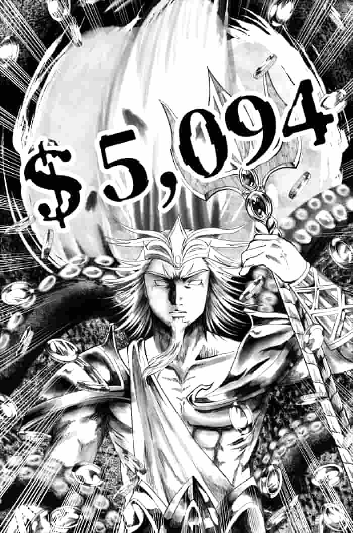 $5,094げっとん!! 神々しいポセイドングリ将軍のイラスト