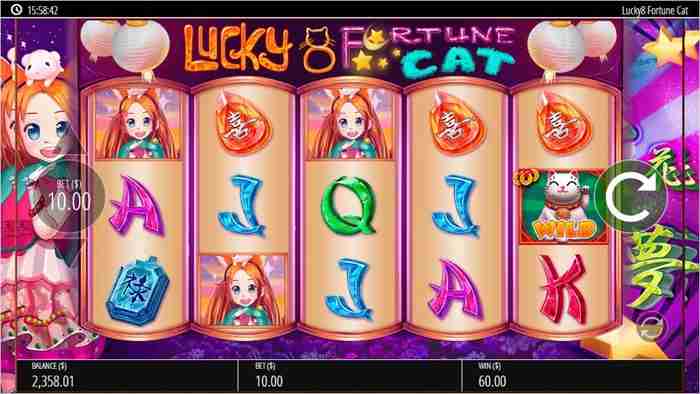 女の子スキャッターが3つ揃ってフリスピ獲得画面