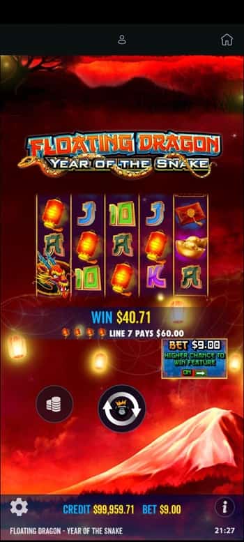 べット額を50％上乗せ