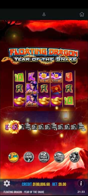 ワイルドシンボルがダブルで出現